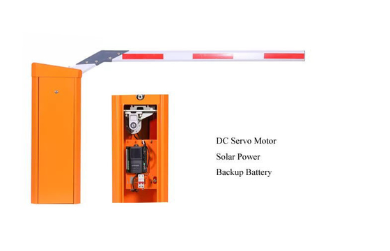 IP54 सर्वो मोटर स्वचालित बैरियर गेट सौर ऊर्जा 150W