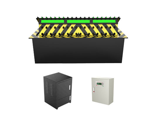 A3 स्टील IP68 RS485 हाइड्रोलिक रोड ब्लॉकर स्वचालित सुरक्षा बैरियर रिमोट कंट्रोल के साथ