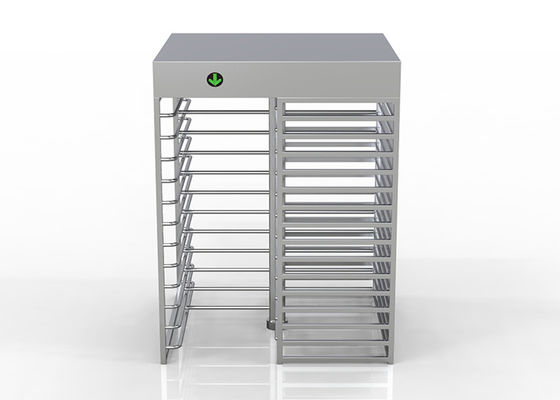 उच्च सुरक्षा अभिगम नियंत्रण के लिए SUS304 स्टेनलेस स्टील के साथ पूर्ण ऊंचाई टर्नस्टाइल को मापने के लिए चेहरे की पहचान तापमान