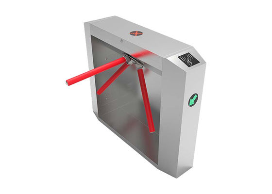 हाइड्रोलिक बफर ट्राइपॉड टर्नस्टाइल गेट 550 मिमी चौड़ाई और सुरक्षित पहुंच नियंत्रण के लिए IP45 रेटिंग के साथ