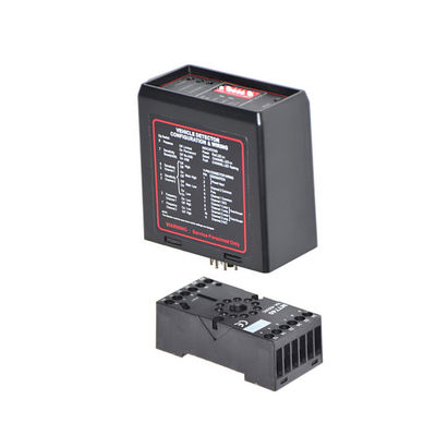 पार्किंग और एक्सेस कंट्रोल के लिए AC220V 170kHz डबल चैनल वाहन लूप डिटेक्टर