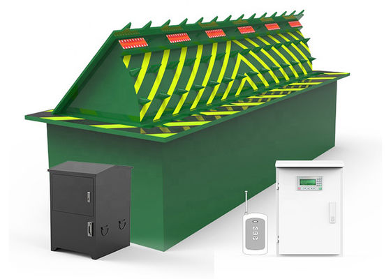 380V पावर सप्लाई हाइड्रोलिक रोड ब्लॉकर रस्टप्रूफ लेक और IP68 सुरक्षा के साथ