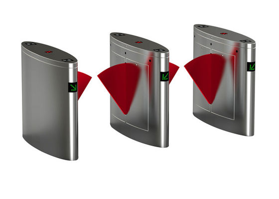 3s रीसेट 24V BLDC मोटर फ्लैप बैरियर गेट जिसमें 4 जोड़े इन्फ्रारेड सेंसर और 600mm चौड़ाई है