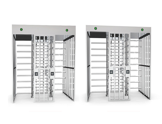 IP45 40W मैकेनिकल टर्नस्टाइल गेट फुल हाइट एक्सेस कंट्रोल ESD सिस्टम: